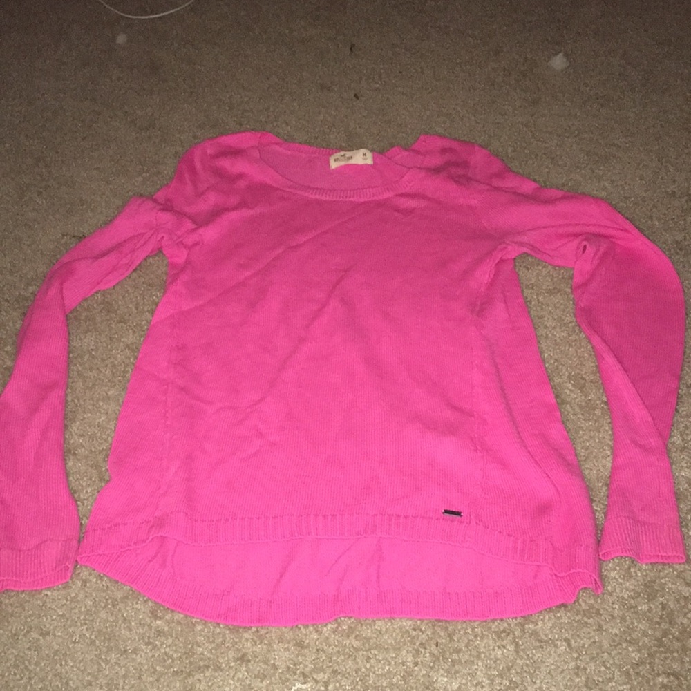 Hollister pink sweater
